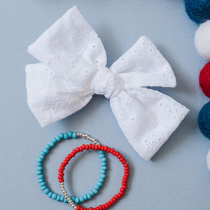 Classic Red or Blue Stackable